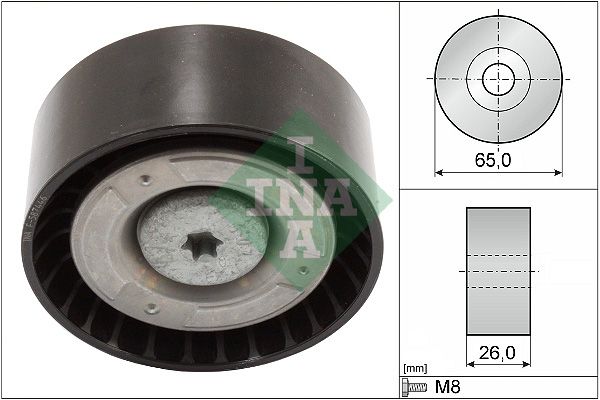 WILMINK GROUP Паразитный / ведущий ролик, поликлиновой ремень WG1253078